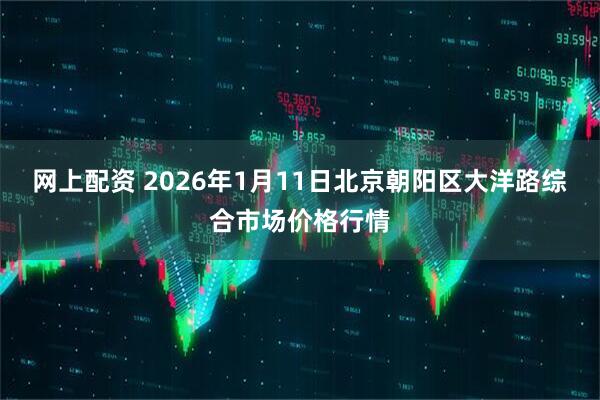 网上配资 2026年1月11日北京朝阳区大洋路综合市场价格行情